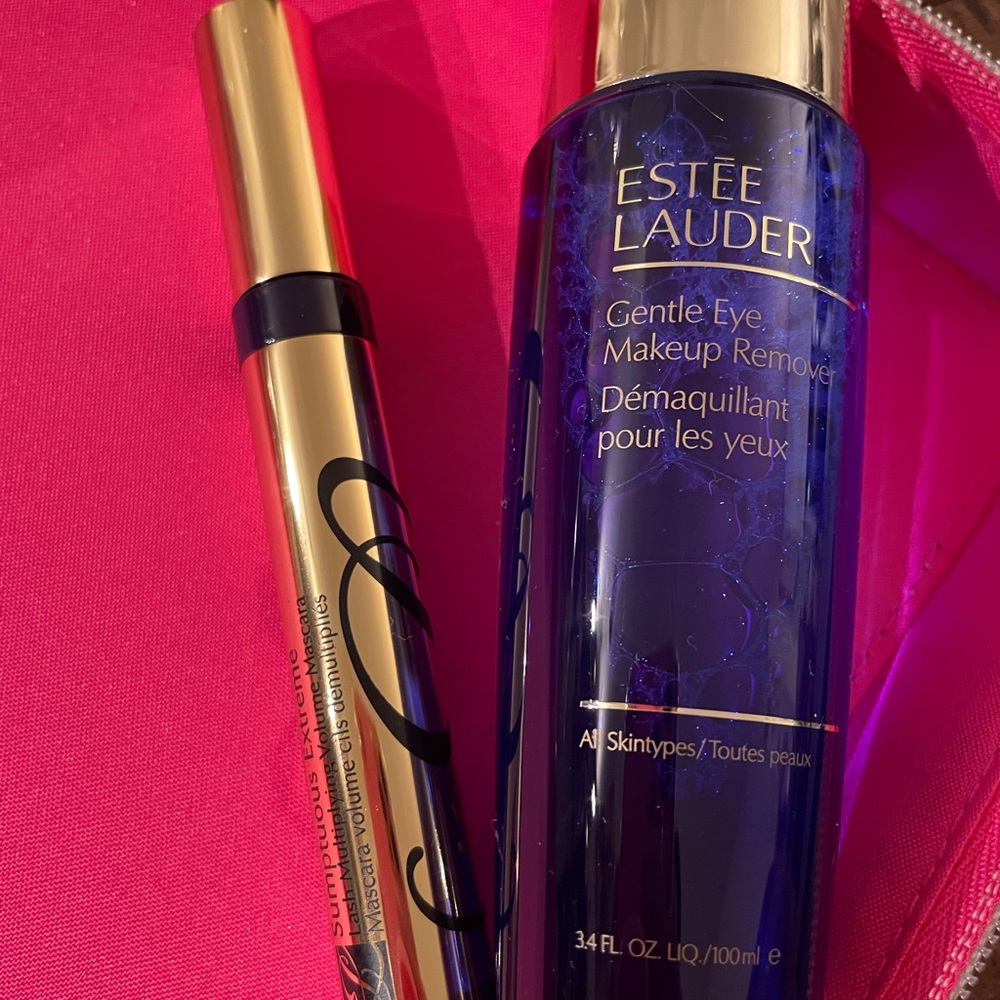 Estee lauder sumptuous extension mascara and eye make up remover